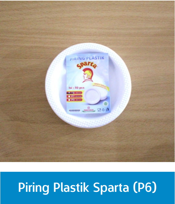 Sparta Piring Plastik (P6)