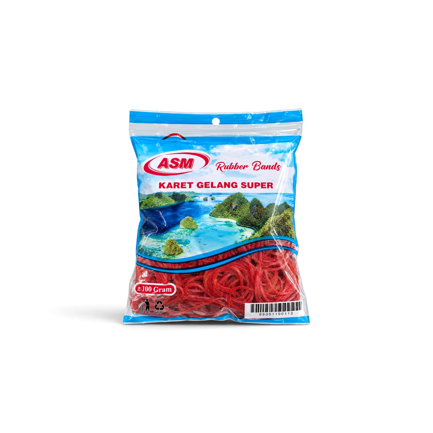 [KARET ASM SK MERAH] ASM Karet Gelang