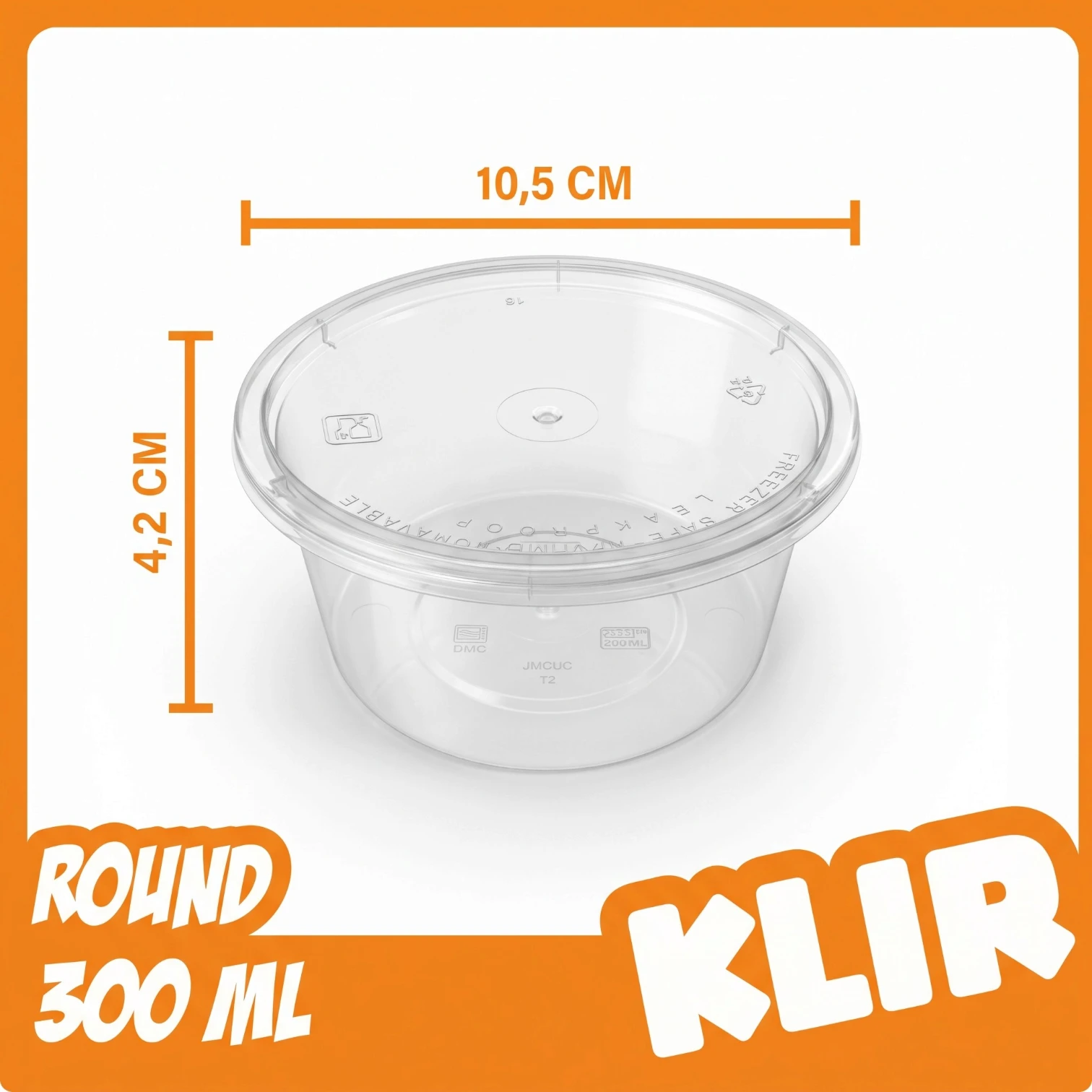 Klir Thinwall Round Isi 25 (300ml)