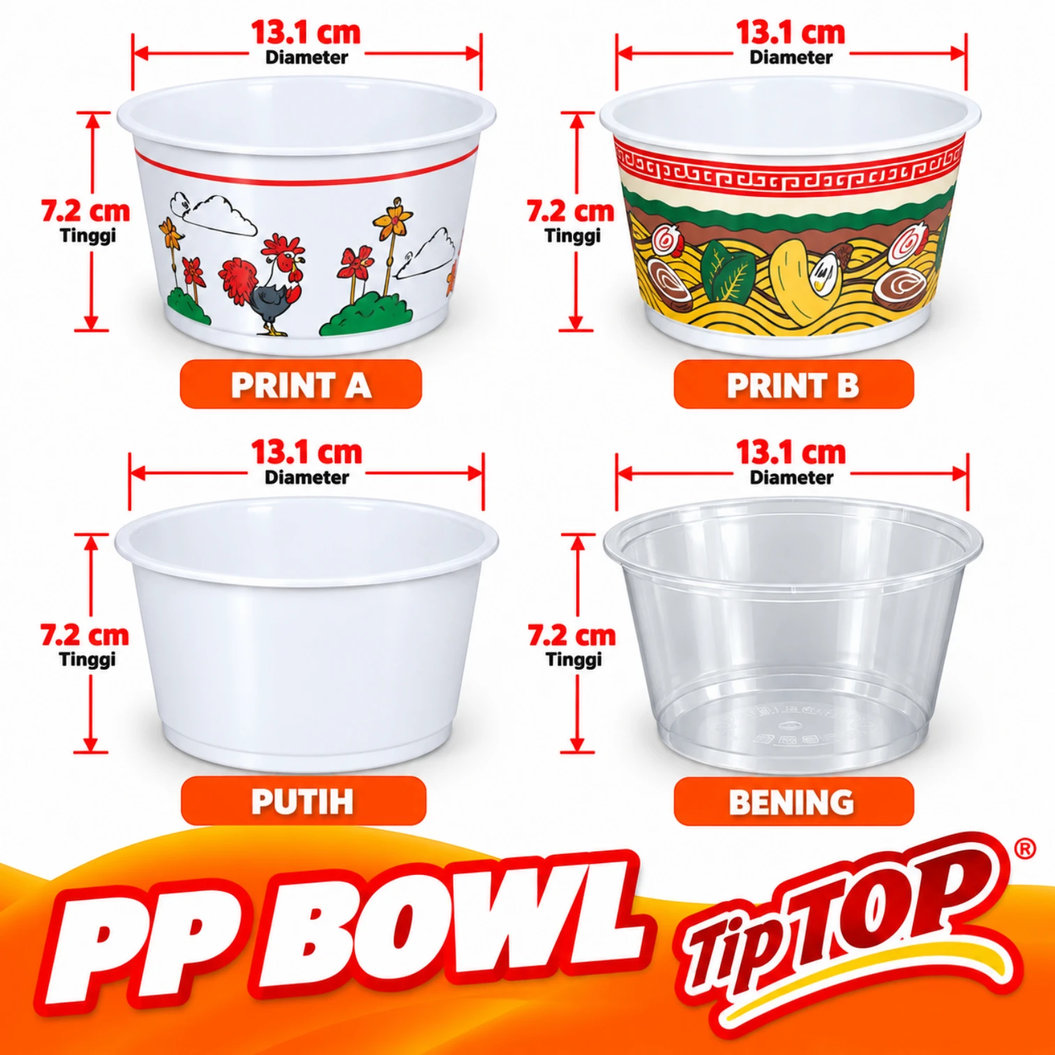 Tip Top PP Bowl (Bening)