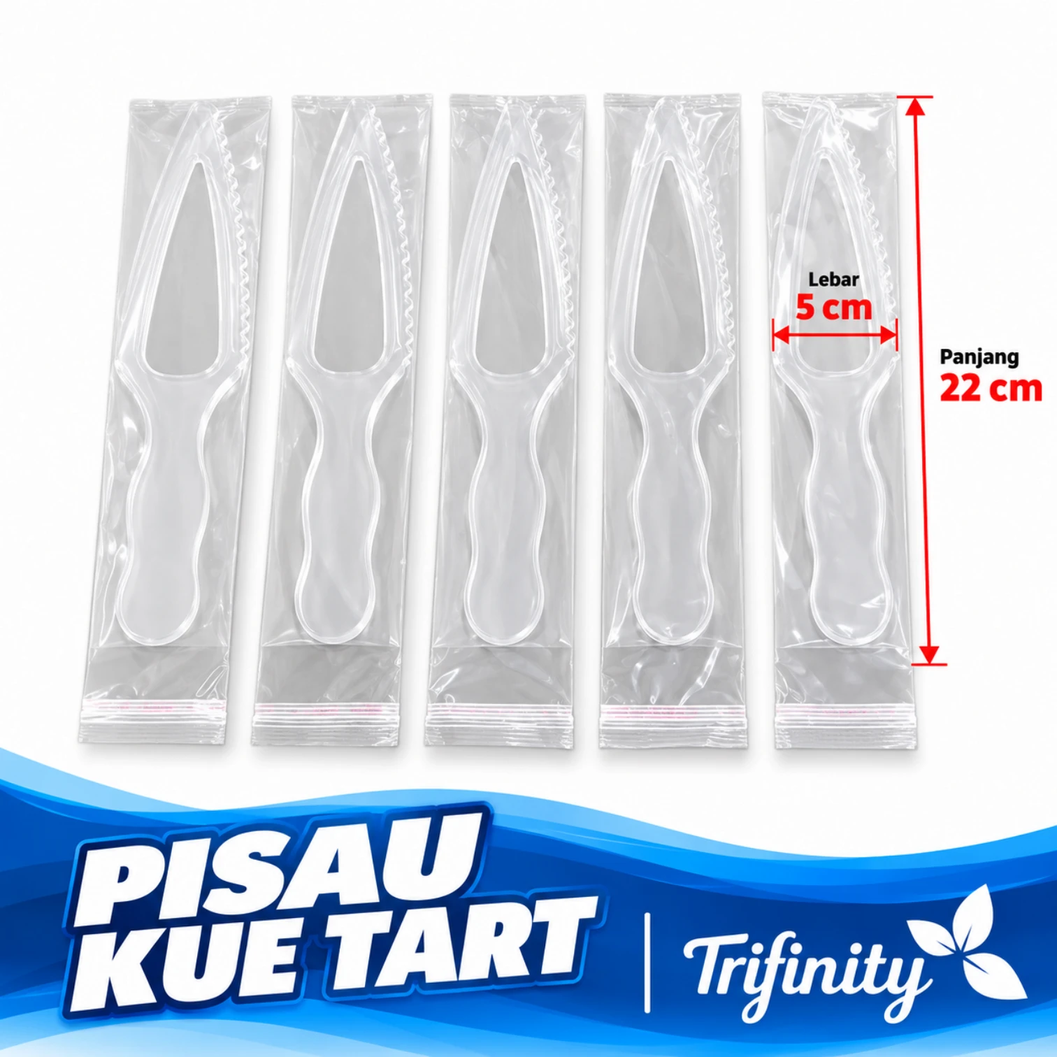 Pisau Kue Tart Steril